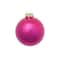 Whitehurst 8 Pack 3.25" Shiny Glass Ball Ornaments